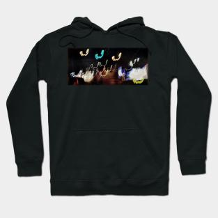 Night Light city abstract Hoodie